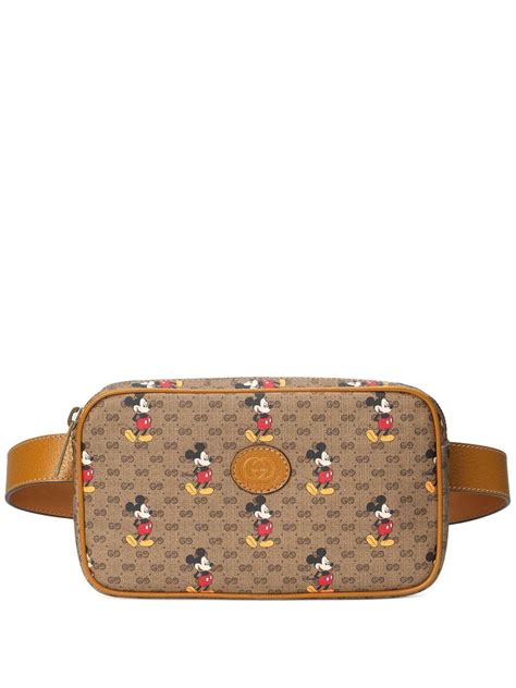 disney gucci belt bag|gucci mickey mouse crossbody bags.